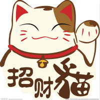 招财猫订制女鞋的LOGO