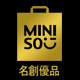 名创优品浙江黑金店的LOGO