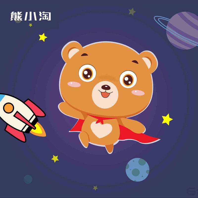 熊小淘玩具的LOGO