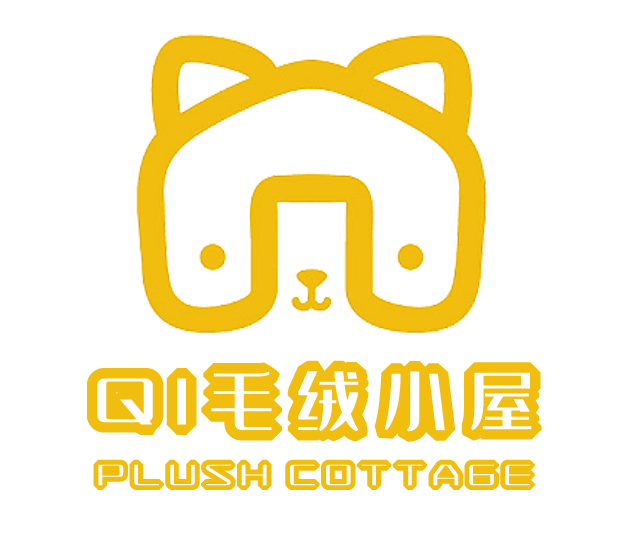QI毛绒小屋的LOGO