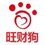 旺财狗宠物用品店的LOGO