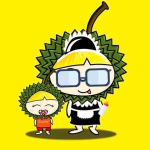 榴莲小Q老店的LOGO