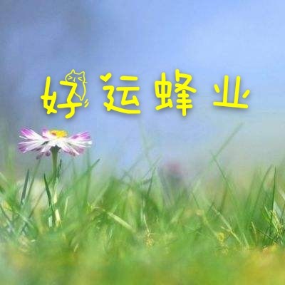 好运蜂业的LOGO