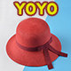 YOYO优优帽店的LOGO