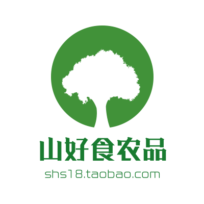 山好食农品的LOGO