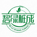 碧绿桩成园艺盆景
