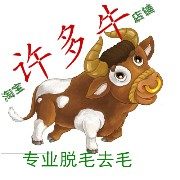 许多牛去毛店