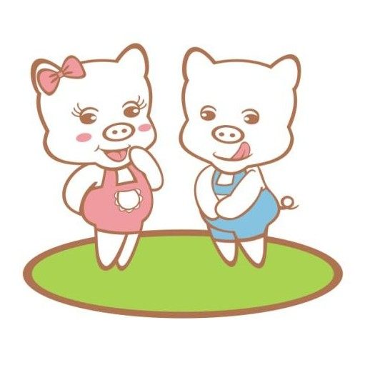 皮皮猪服饰童装的LOGO