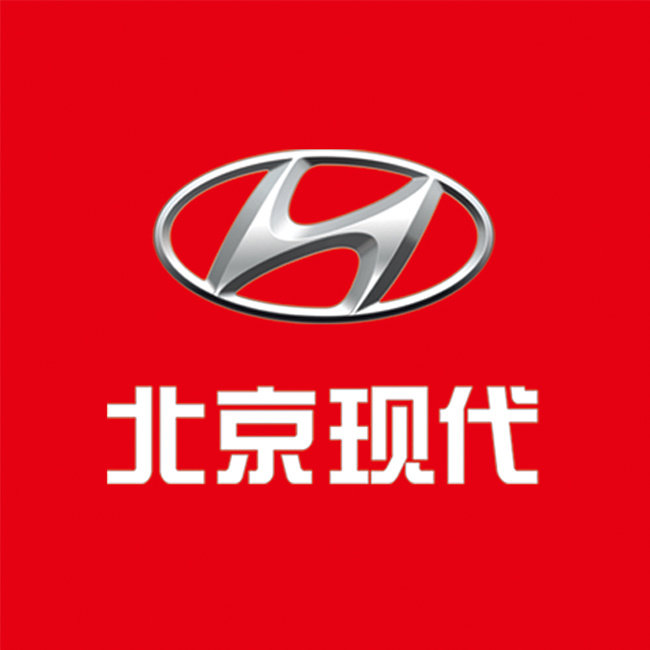 现代配件批发中心的LOGO