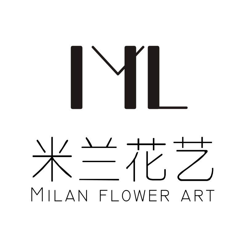 米兰花艺的LOGO