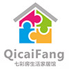 七彩房生活家居馆的LOGO