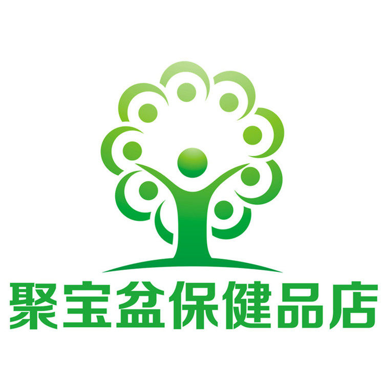 聚宝盆保健品店的LOGO
