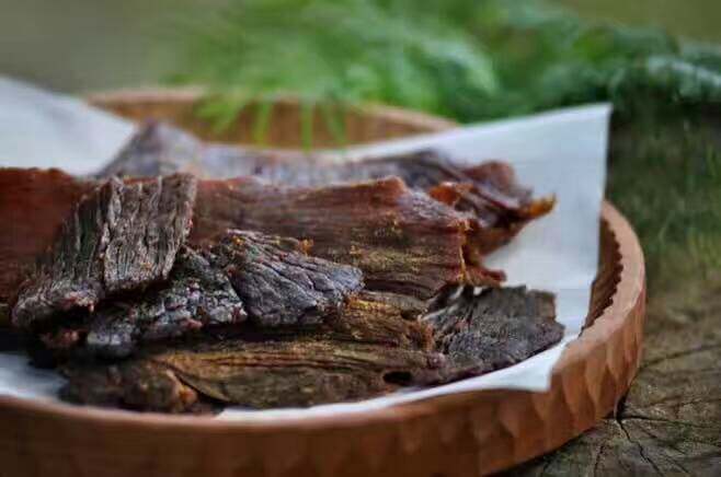 小麦湖岭牛肉干批发