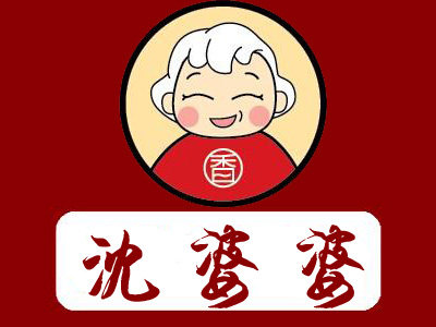 沈婆婆竹荪店的LOGO
