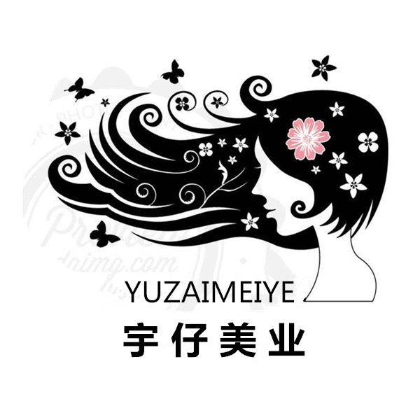 长林美发用品的LOGO