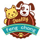 风宠宠物用品店的LOGO