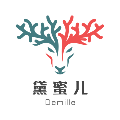 黛蜜儿女装店的LOGO