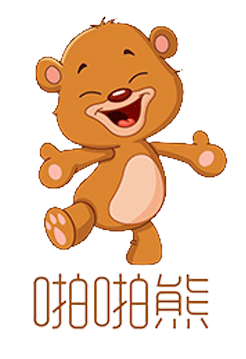 啪啪熊旅游旗舰店的LOGO