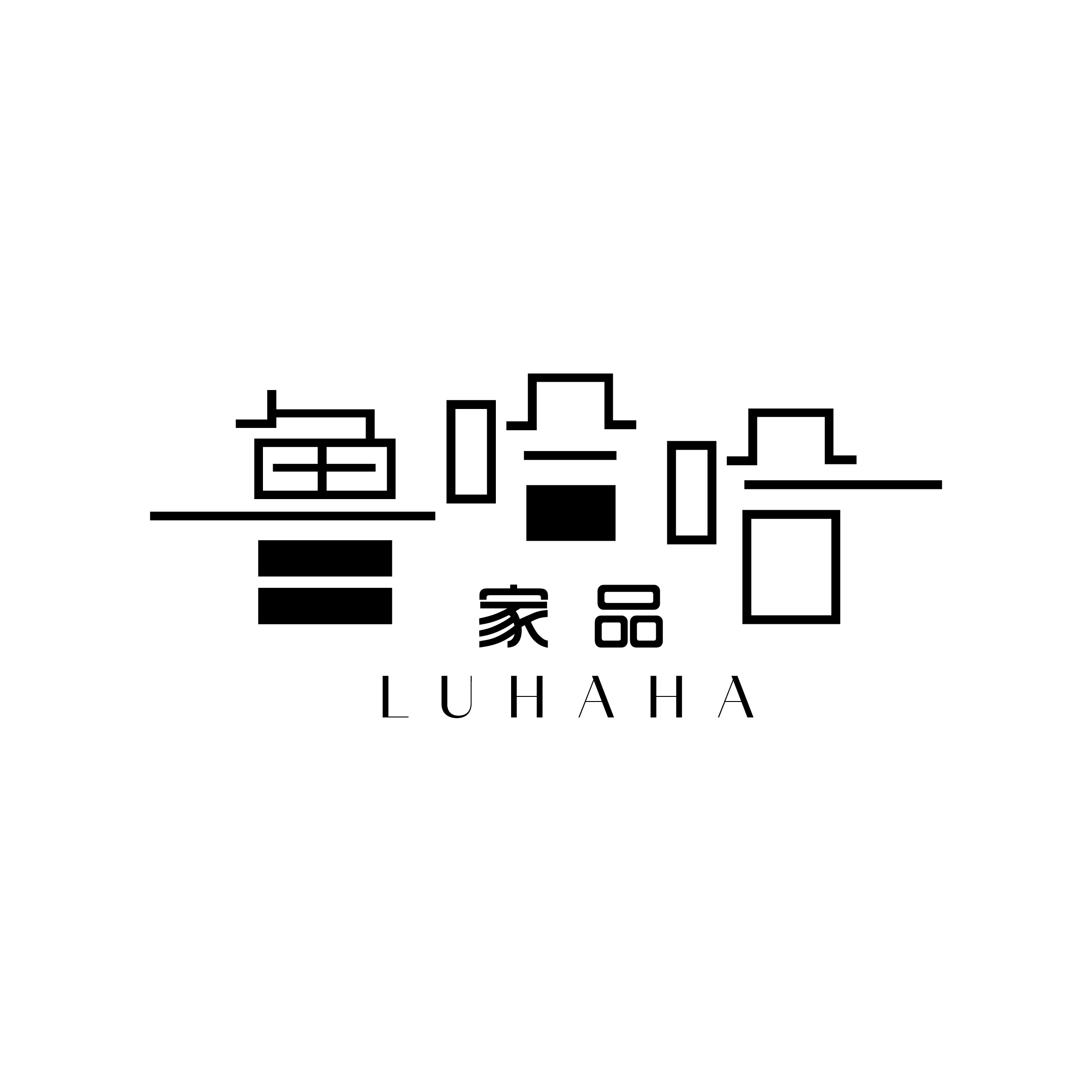 噜哈哈家居的LOGO