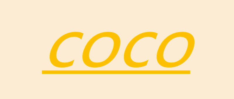 COCO美味零食屋的LOGO
