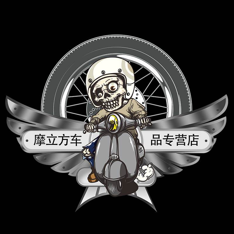 摩立方车品专营店的LOGO