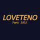 loveteno旗舰店的LOGO