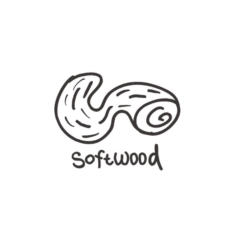 SOFTWOOD软木头的LOGO
