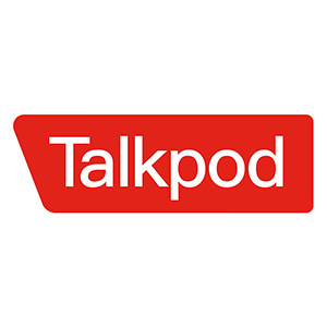 talkpod拓朋旗舰店的LOGO