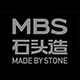 MBS石头造的LOGO