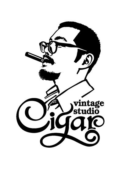 cigar复古工作室的LOGO