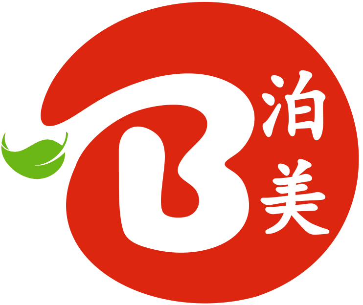 泊美食品的LOGO