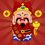 小财神外贸女装的LOGO
