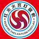 红火火宫灯旗帜