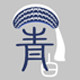 青白扎染坊的LOGO