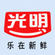 光明酸奶店的LOGO