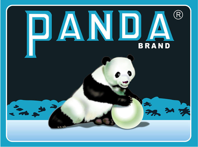 熊猫乳品旗舰店的LOGO