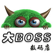 大Boss数码店的LOGO