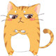 小橘猫地毯店的LOGO