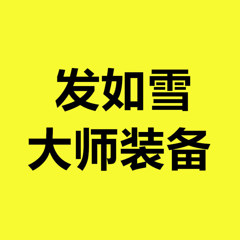 发如雪大师装备