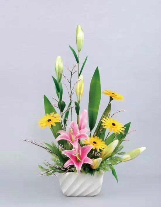 离心仿真花