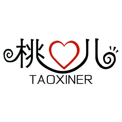 桃心儿桌布绣花的LOGO