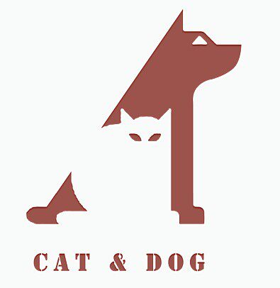 New凯特和多哥宠物生活馆的LOGO