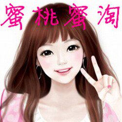 蜜桃梳妆台的LOGO