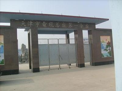 天津市电缆总厂 天联的LOGO