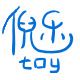 倪乐玩具店的LOGO
