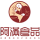 阿满旗舰店的LOGO