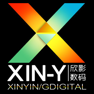 欣影数码专营店的LOGO