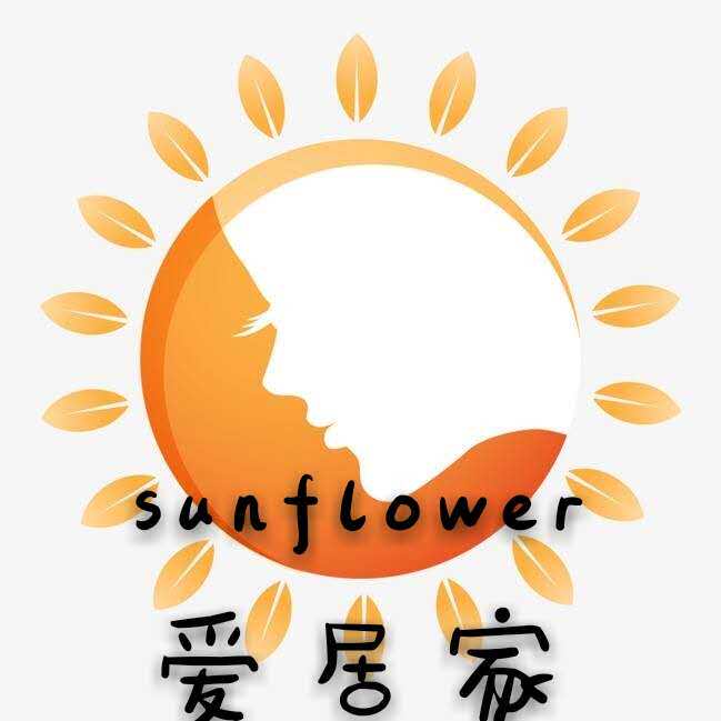 太阳花生活会馆的LOGO