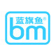 蓝旗鱼路亚授权商城的LOGO