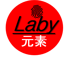 Laby元素生活实体店的LOGO